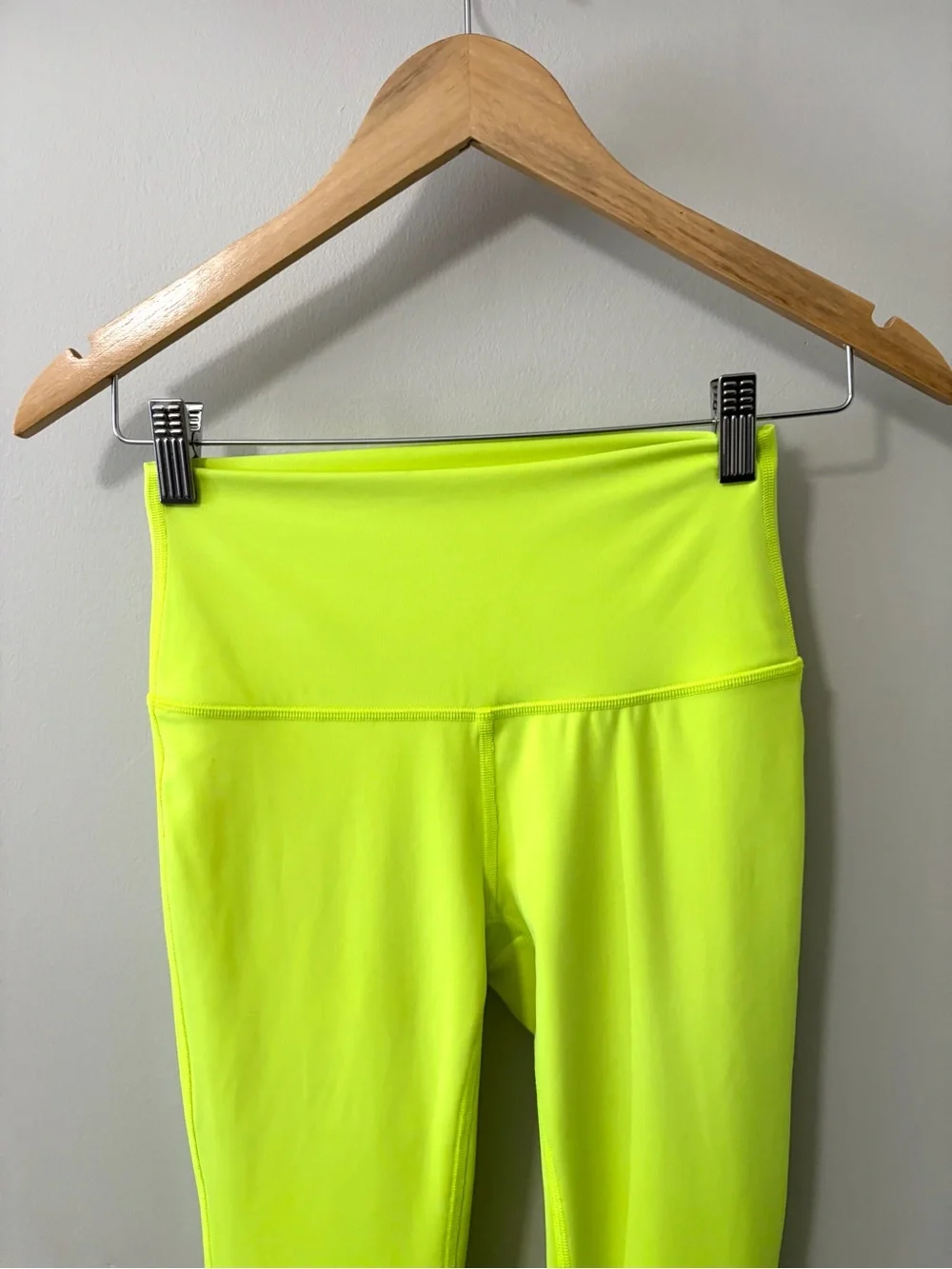 lululemon athletica Neon Yellow High-Rise Leggings